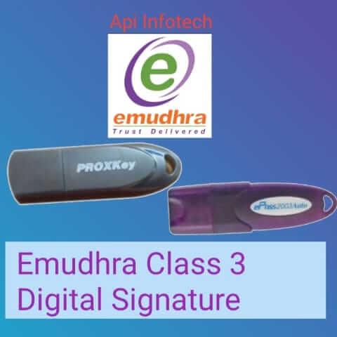 Emudhra Class 3 Digital Signature | Apply for emudhra Class 3 DSC