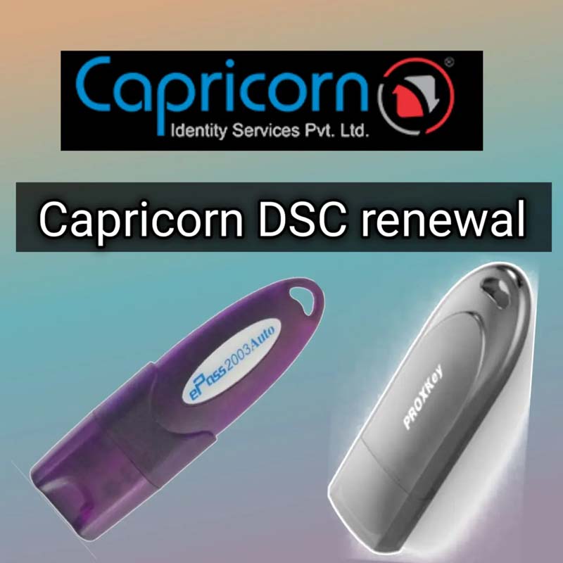 Capricorn DSC Renewal | Online and Paperless Renewal Process