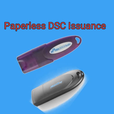 Paperless DSC Issuance | Apply Now Online | Only 10 Minutes