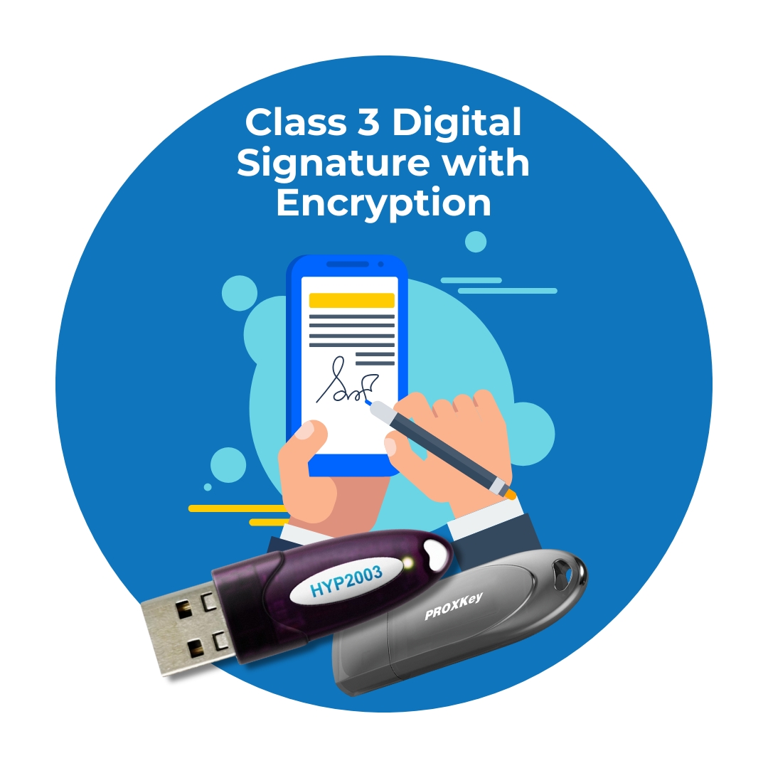 class 3 digital signature with encryption